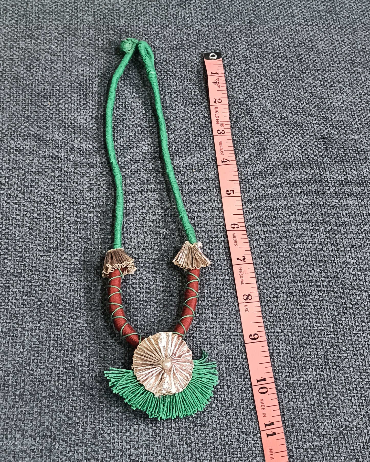 Handmade Boho Tassel Necklace – Ethnic Statement Jewellery