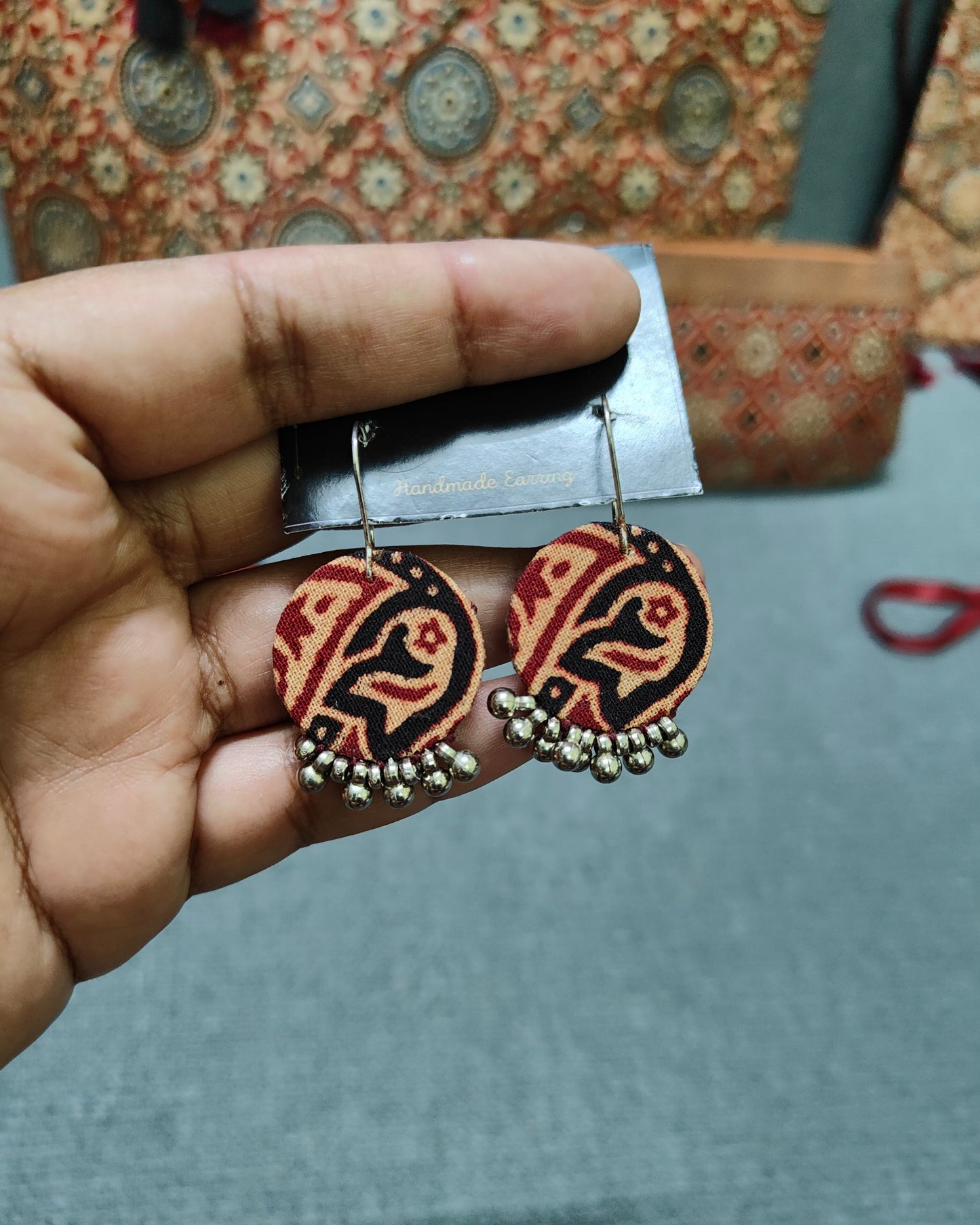 Handcrafted Ajrakh Bag Combo – Ethnic, Eco-Friendly & Festive Gift Set