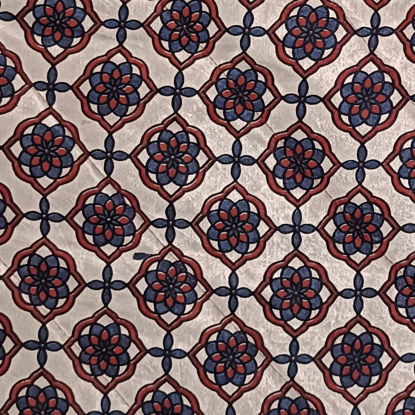 Ajrakh Mashru Silk Tote Bag – Handcrafted & Sustainable