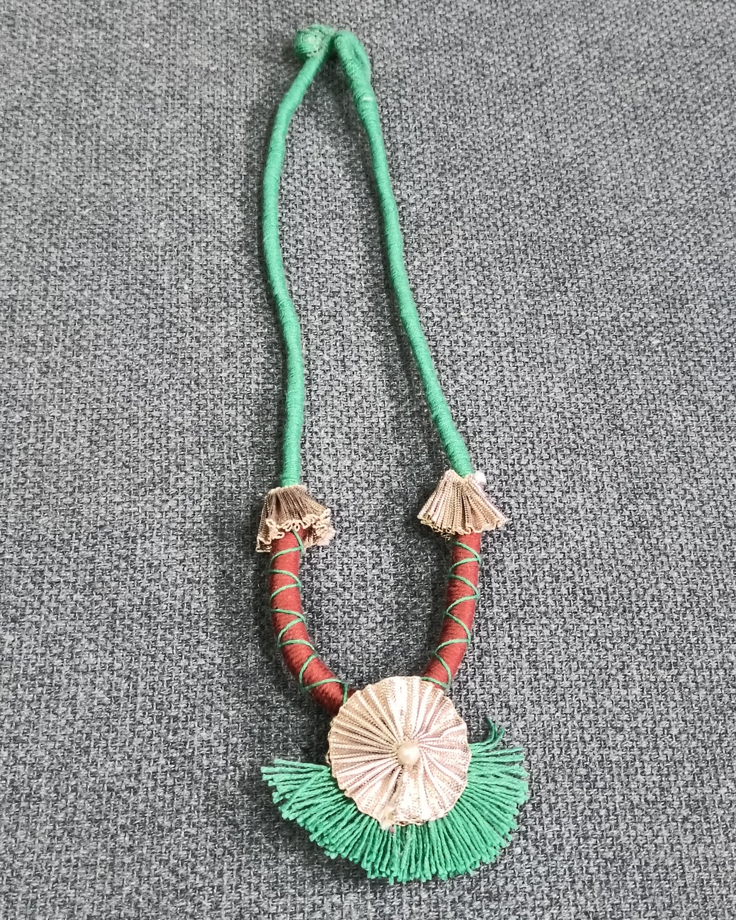 Handmade Boho Tassel Necklace – Ethnic Statement Jewellery