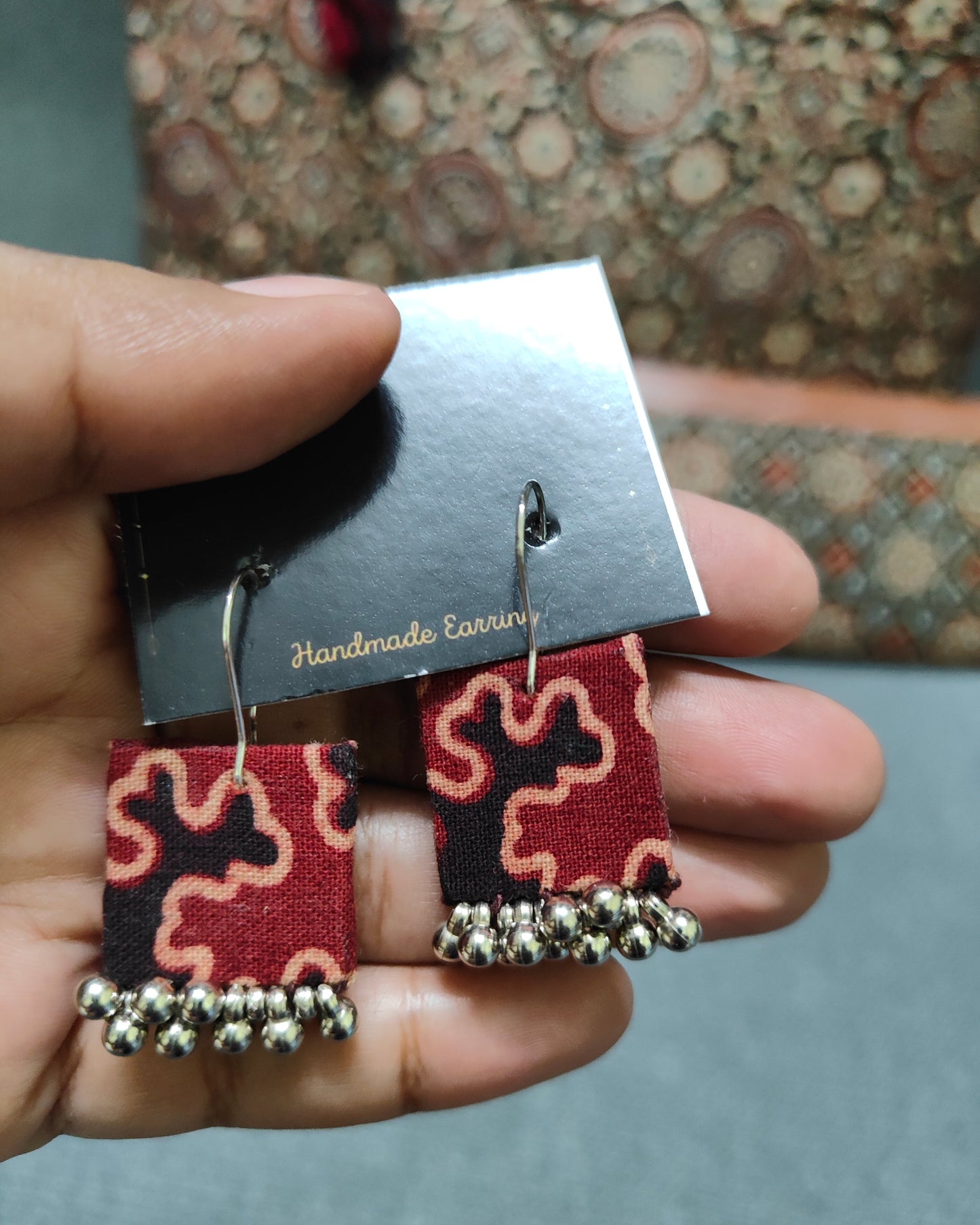 Handcrafted Ajrakh Bag Combo – Ethnic, Eco-Friendly & Festive Gift Set