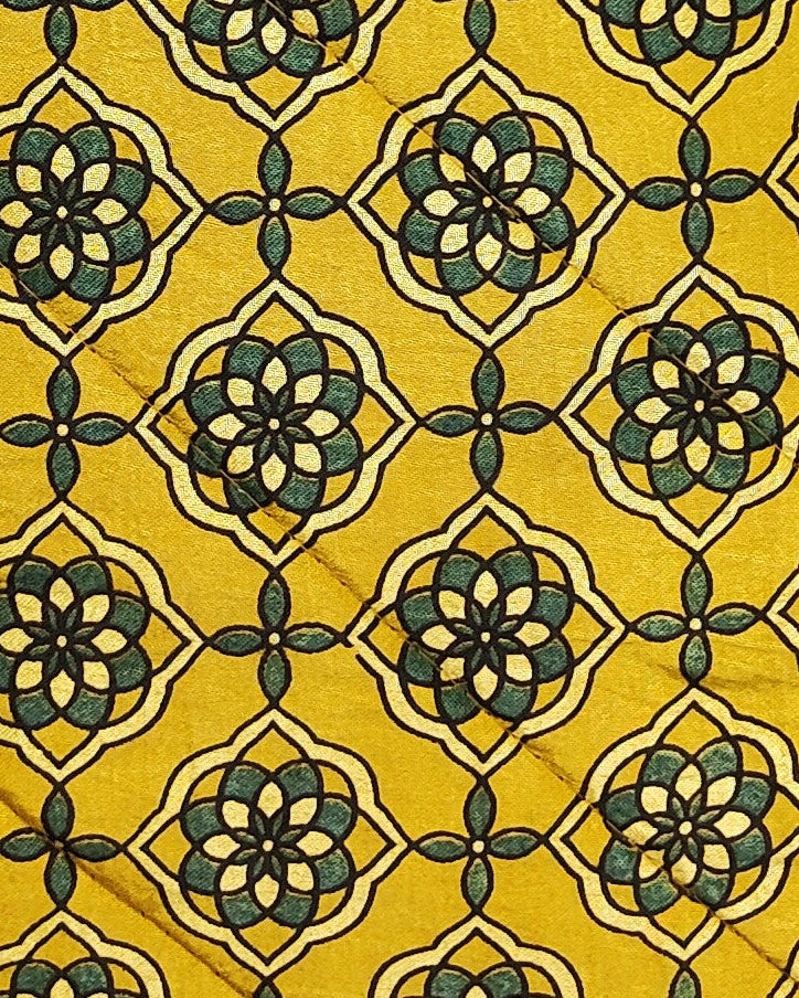 Ajrakh Mashru Silk Tote Bag – Handcrafted & Sustainable