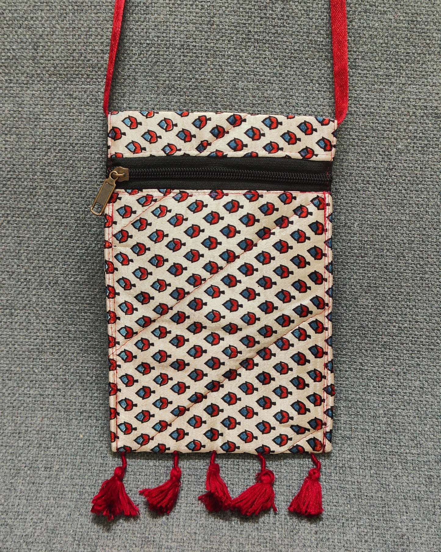 Handcrafted Mobile Sling Bag