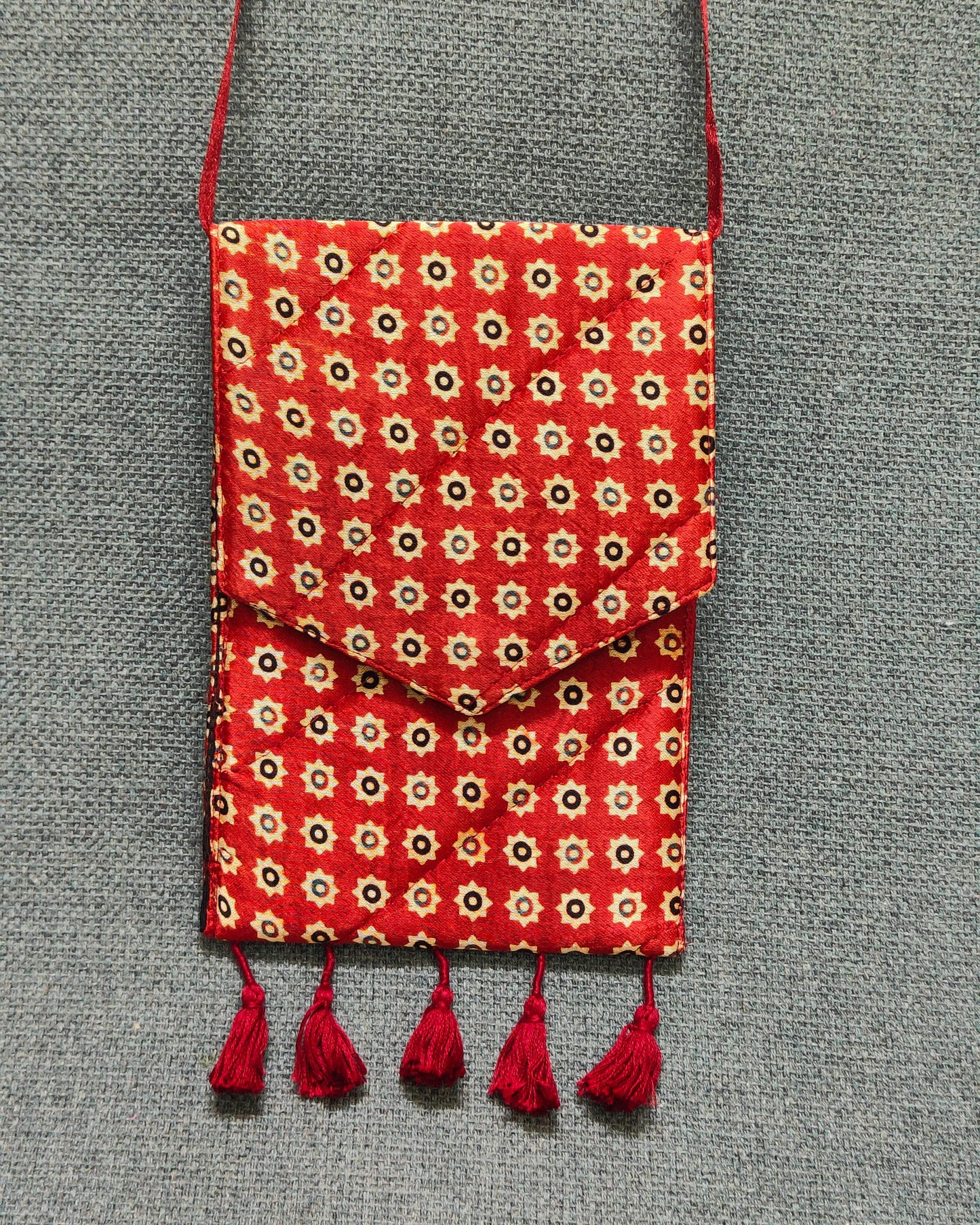 Handcrafted Mobile Sling Bag