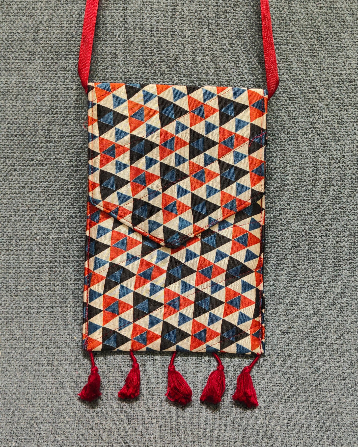 Handcrafted Mobile Sling Bag