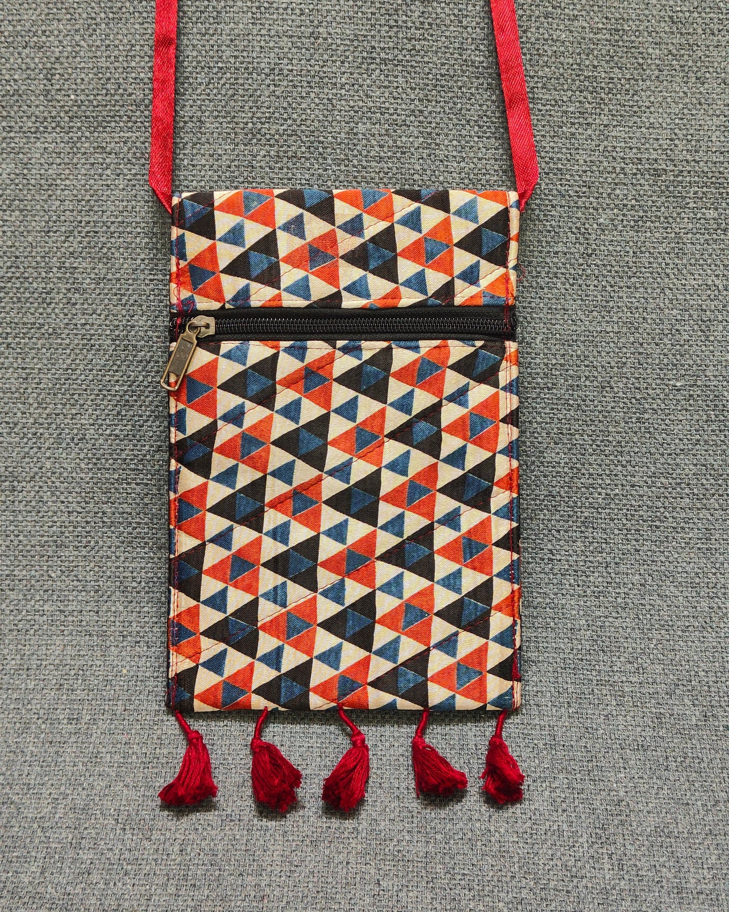 Handcrafted Mobile Sling Bag