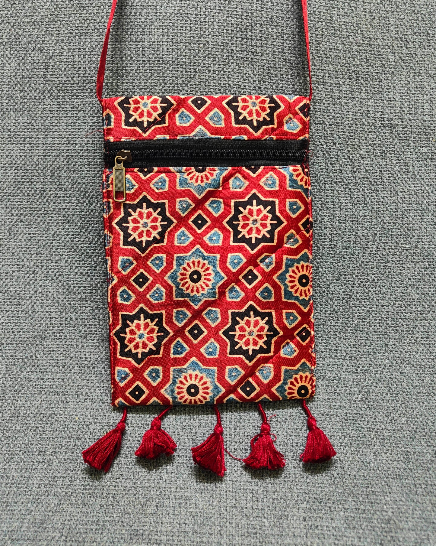 Handcrafted Mobile Sling Bag