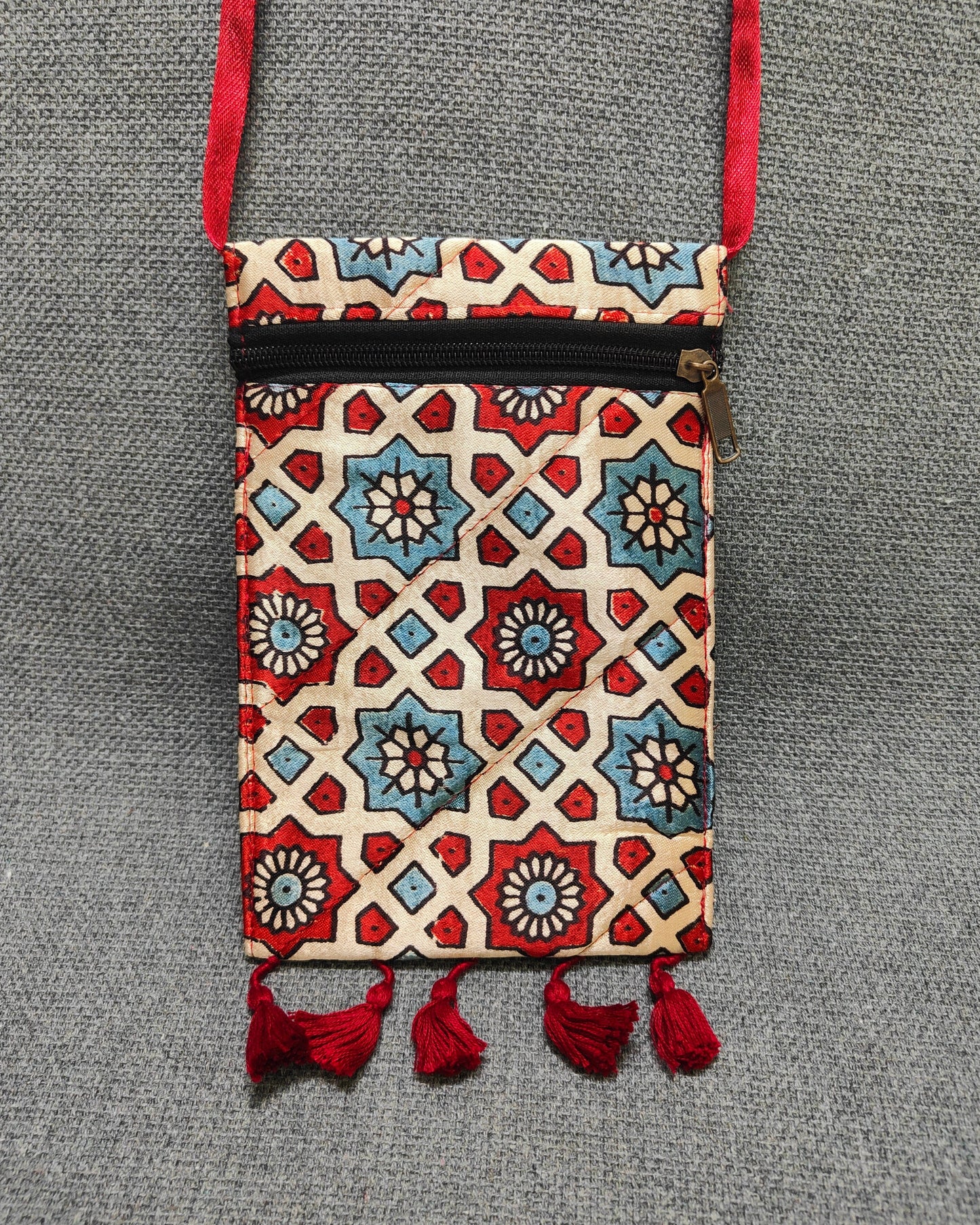 Handcrafted Mobile Sling Bag