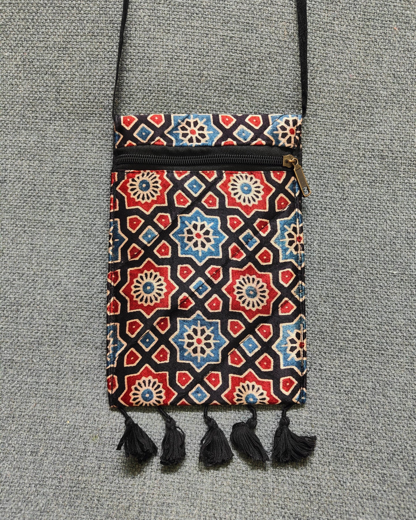 Handcrafted Mobile Sling Bag