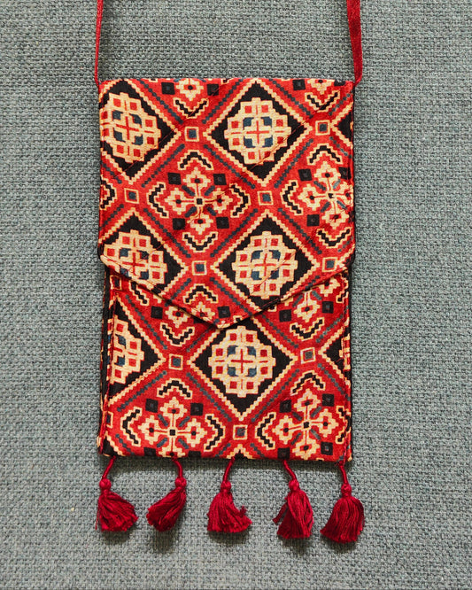 Handcrafted Mobile Sling Bag