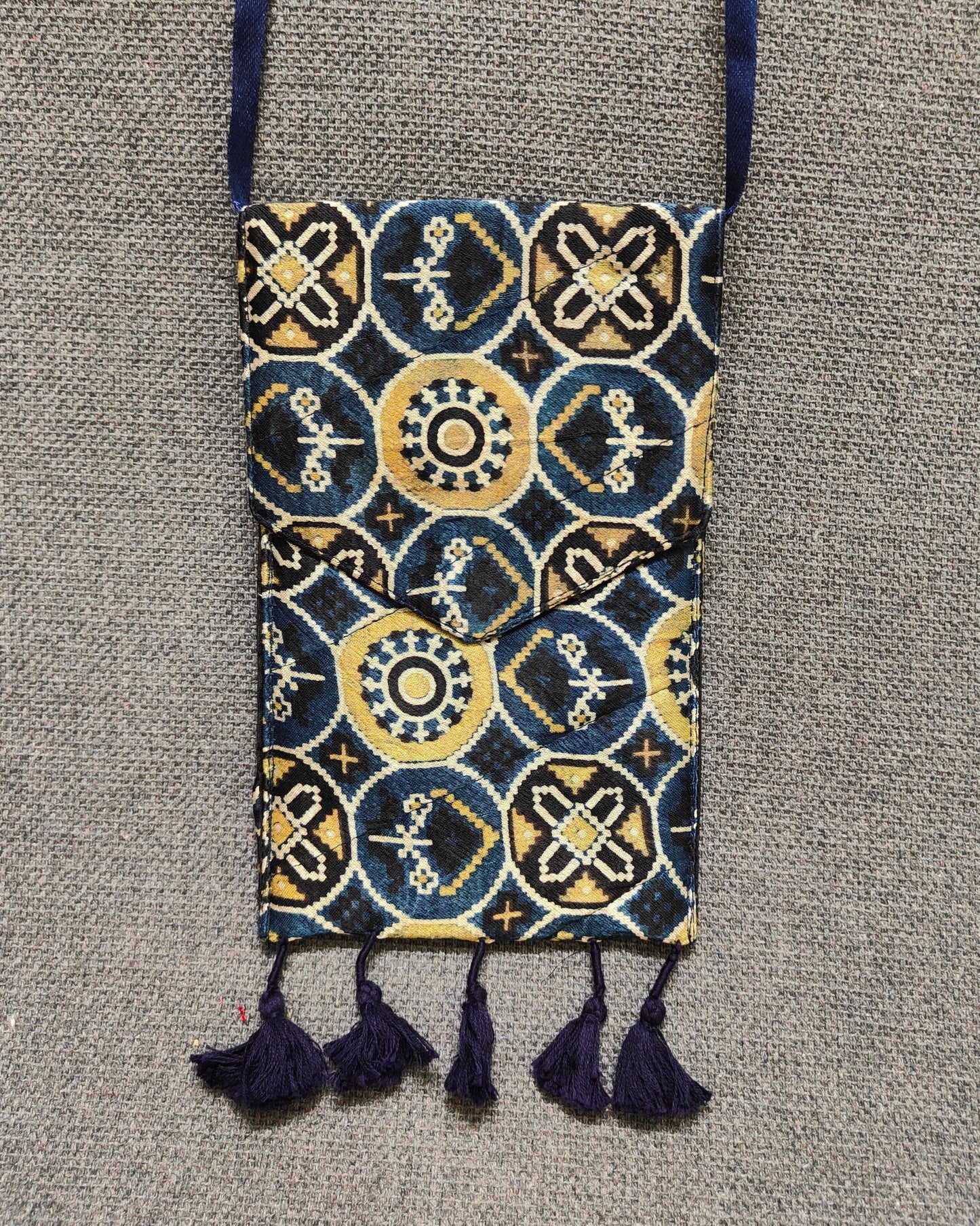 Handcrafted Mobile Sling Bag