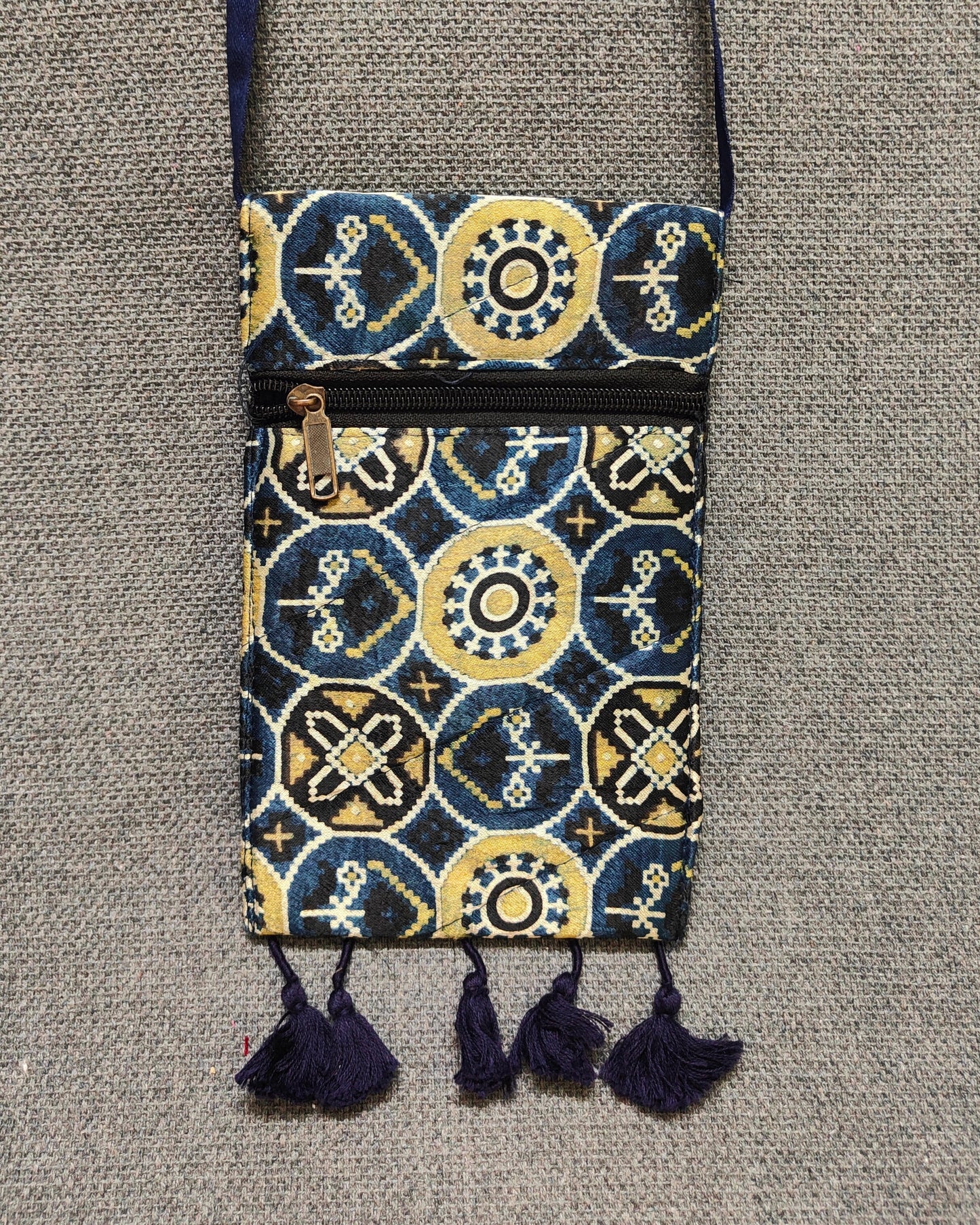 Handcrafted Mobile Sling Bag