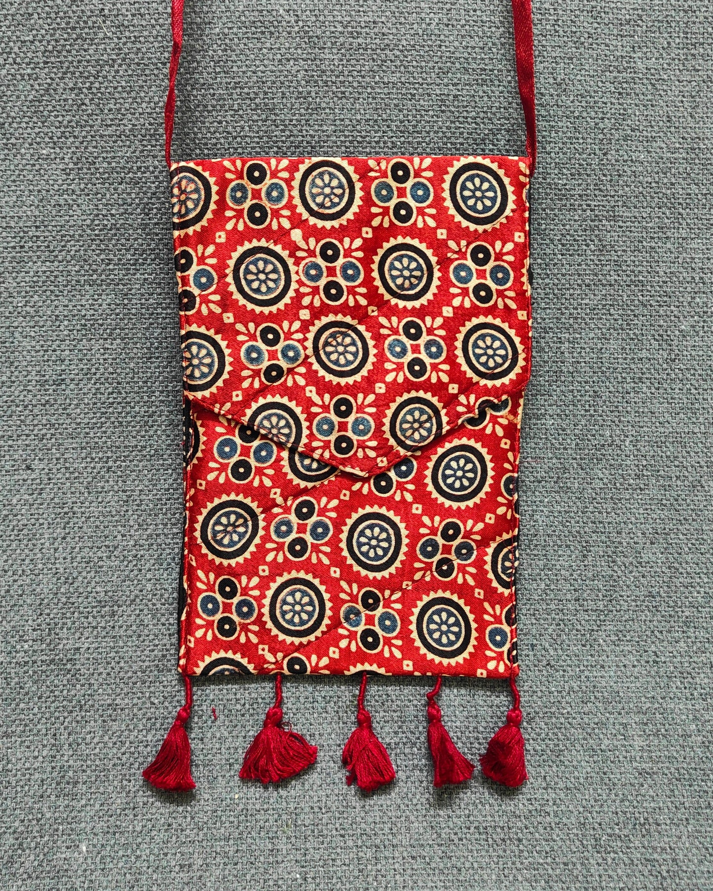 Handcrafted Mobile Sling Bag