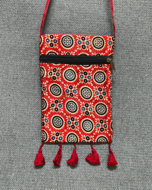 Handcrafted Mobile Sling Bag