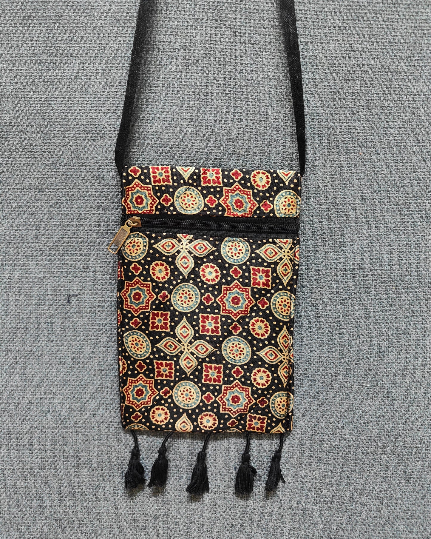 Handcrafted Mobile Sling Bag