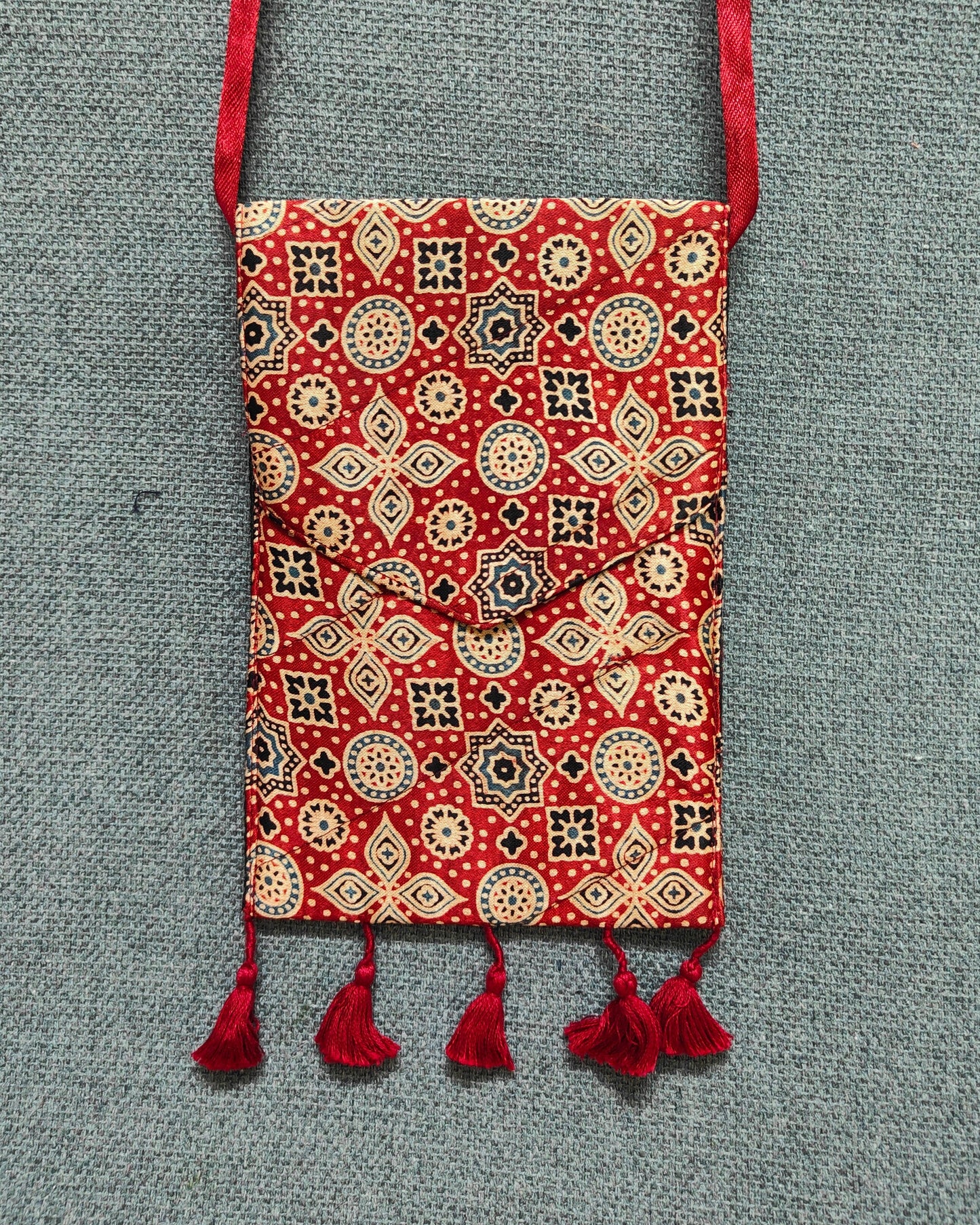 Handcrafted Mobile Sling Bag