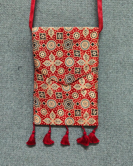 Handcrafted Mobile Sling Bag