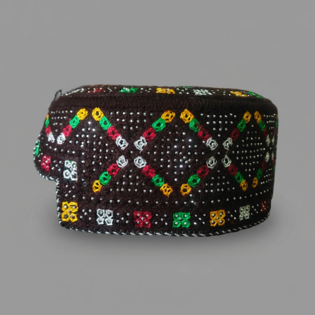 Sindhi Topi – Handcrafted Traditional Cap