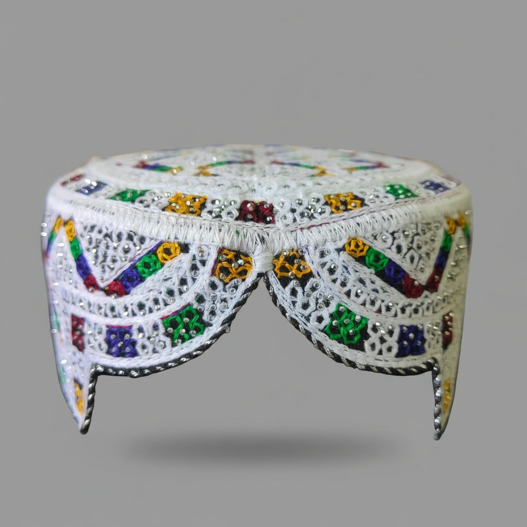 Sindhi Topi – Handcrafted Traditional Cap