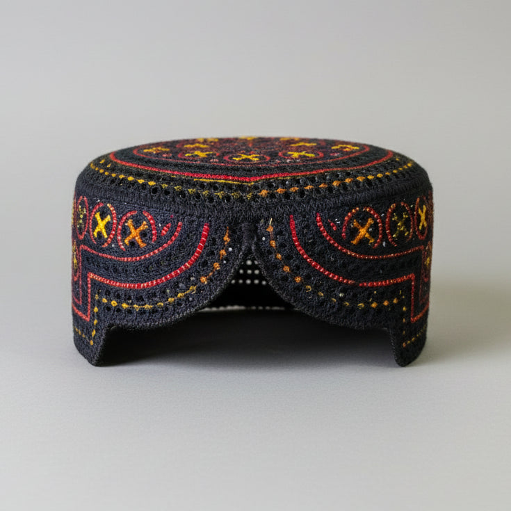 Sindhi Topi – Handcrafted Traditional Cap